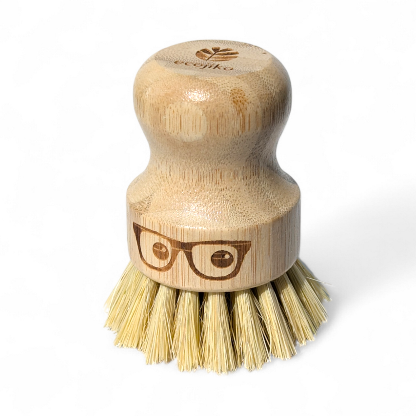Geeky Pot Scrubber | Fun Sustainable Bamboo Pot Scrubbing Brush-2