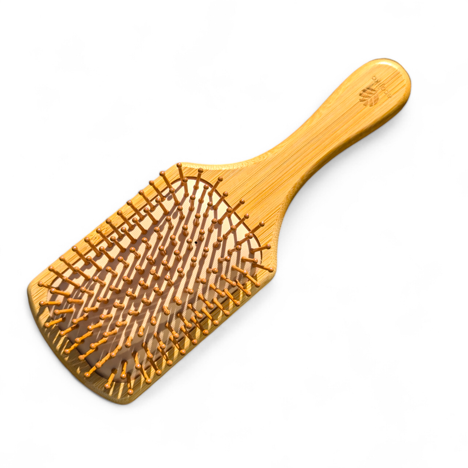 Bamboo Paddle Hair Brush | Sustainable Handle and Pins-2