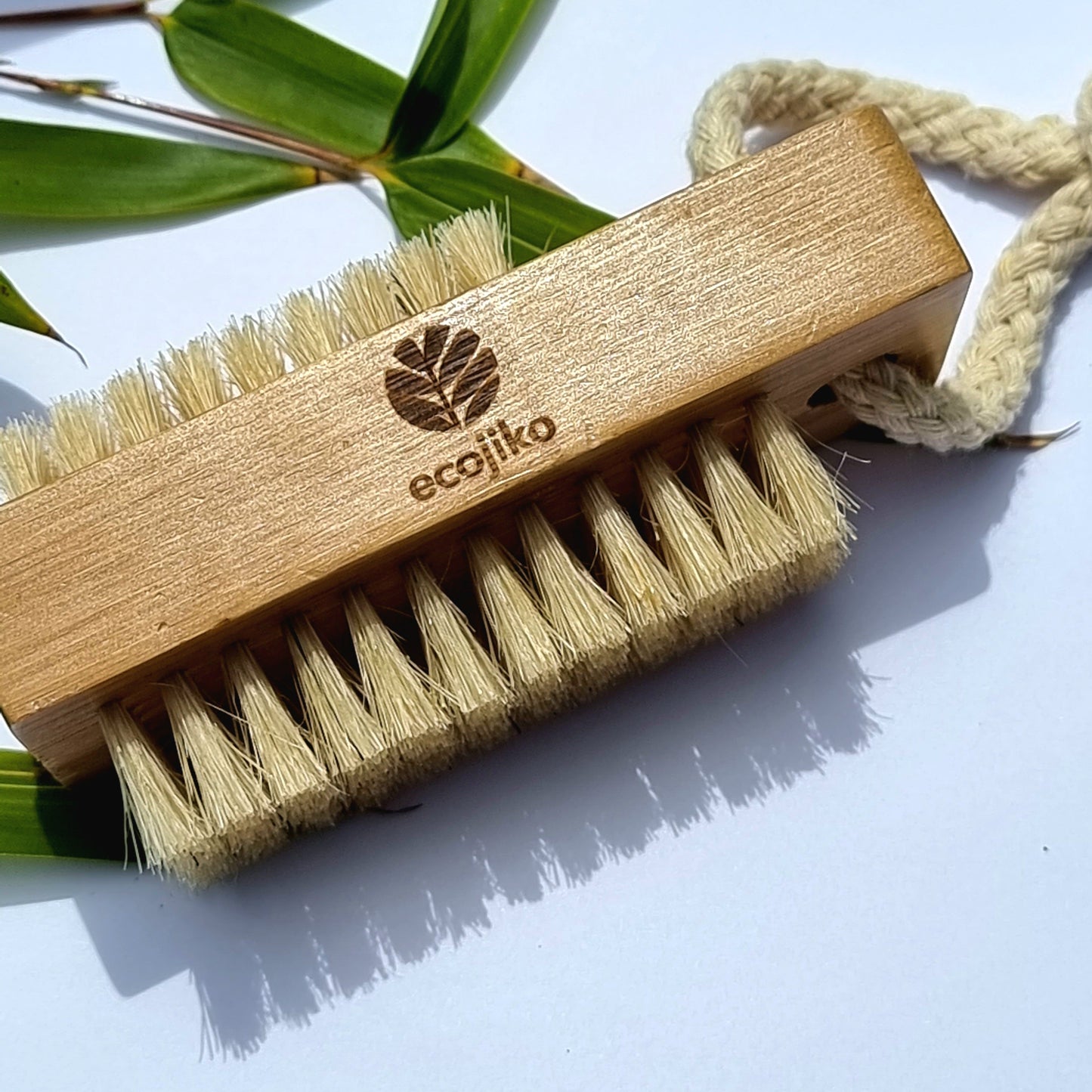 Natural Wooden Bathroom Eco Friendly Gift Box | Vegan Soap, Bamboo Nail Brush & Sustainable Body Brush with Plant Based Bristles-4
