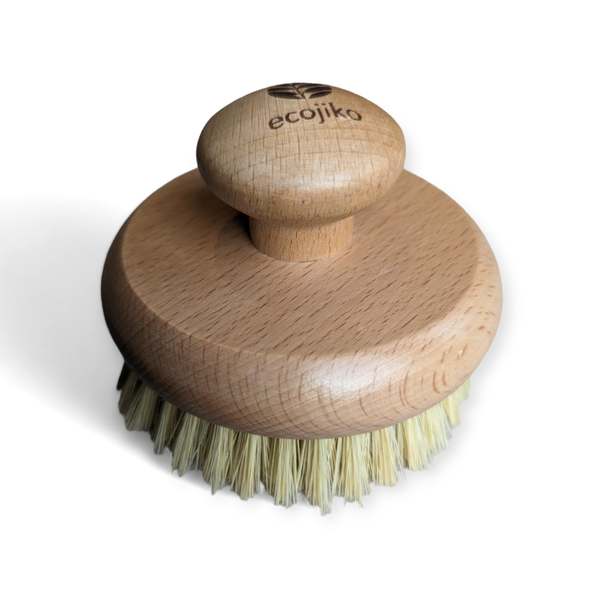 Wooden Exfoliating Dry Body Brush | Natural Beech Wood Beauty Brush-0