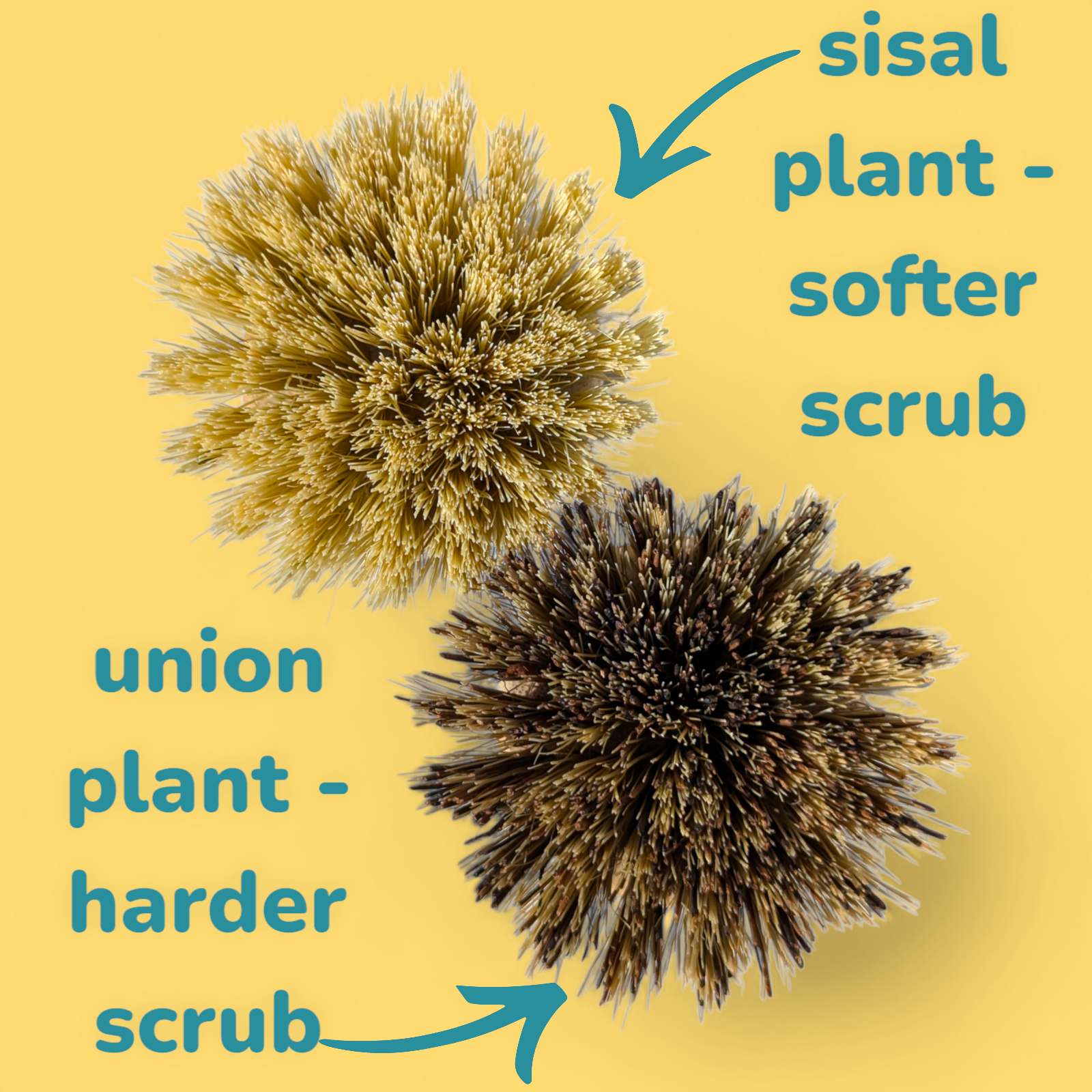 Sustainable Bamboo Pot Scrubbers | Natural Wooden Plant Based Kitchen Washing Up Cleaning Scrubbing Brushes-3