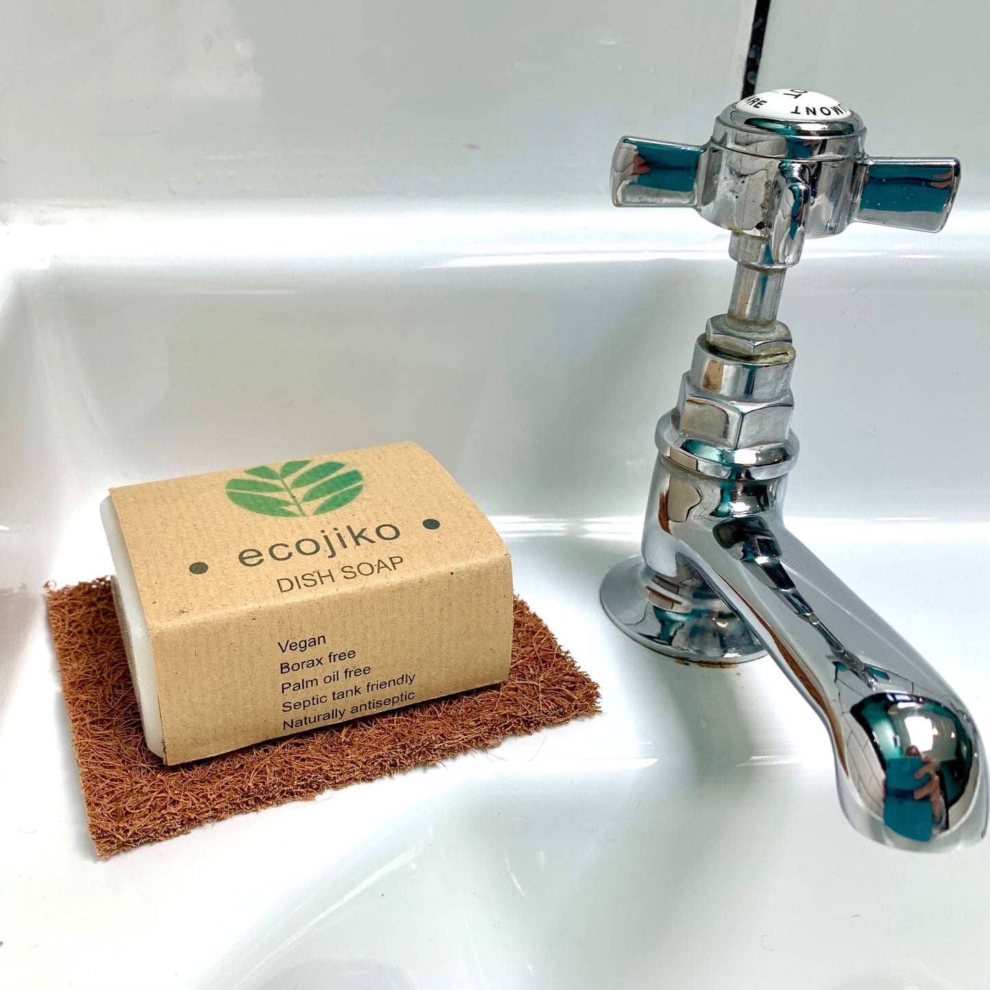 Soap Rests Coconut Coir | Natural Compostable Coconut Fibre Soap Rests (2 pck)-3